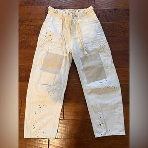 Free People Moxie Pull-On Barrel Jean